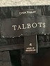 Talbots Solid Black Active Pants Size 4 - photo 7