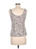 Alex Evenings Silver Sleeveless Top Size M - photo 2