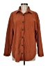 Unbranded 100% Polyester Brown Long Sleeve Blouse Size M - photo 1