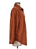 Unbranded 100% Polyester Brown Long Sleeve Blouse Size M - photo 4