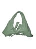 Shekini Solid Green Swimsuit Top Size M - photo 1