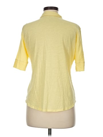 NY&C 3/4 Sleeve Button-Down Shirt (view 2)