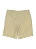 Unbranded 100% Polyester Solid Tan Khaki Shorts Size 6 - photo 2