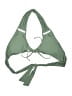 Shekini Solid Green Swimsuit Top Size M - photo 2