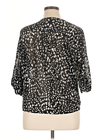 JLo by Jennifer Lopez 3/4 Sleeve Blouse (view 2)
