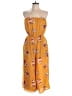 Sadie & Sage Floral Yellow Romper Size L - photo 1