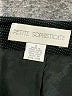 Petite Sophisticate Solid Black Formal Skirt Size 2 - photo 4