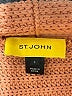 St. John Orange Cardigan Size L - photo 7