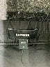 Express 100% Polyester Solid Black Casual Skirt Size S - photo 4