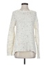 Absolutely Famous Tweed White Pullover Sweater Size S - photo 1