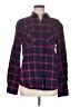 J.Crew 100% Cotton Plaid Blue Red Long Sleeve Button-Down Shirt Size 8 - photo 1