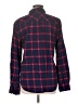 J.Crew 100% Cotton Plaid Blue Red Long Sleeve Button-Down Shirt Size 8 - photo 2