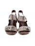 Taos Gray Tan Wedges Size 7 1/2 - photo 2