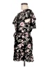Three Days 100% Rayon Floral Black Cocktail Dress Size M - photo 5