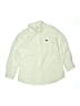 Armani Junior Solid Green Ivory Long Sleeve Button-Down Shirt Size 14 - photo 1
