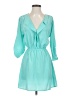 Windsor 100% Polyester Teal Casual Dress Size S - photo 1