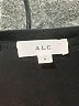 A.L.C. Solid Black Short Sleeve Top Size S - photo 7