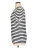 Three Dots Stripes Silver Short Sleeve T-Shirt Size XL - photo 5