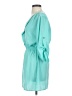 Windsor 100% Polyester Teal Casual Dress Size S - photo 5