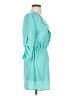 Windsor 100% Polyester Teal Casual Dress Size S - photo 4
