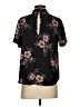 Sienna Sky Black Short Sleeve Blouse Size S - photo 2