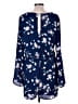 Guess 100% Polyester Floral Blue Romper Size XL - photo 2