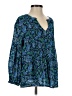 Vineyard Vines Blue Long Sleeve Blouse Size XXS - photo 1