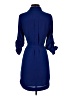 Express 100% Polyester Blue Casual Dress Size XS - photo 2