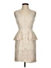 BCBGMAXAZRIA Ivory Cocktail Dress Size 2 - photo 1