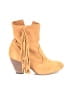 N.Y.L.A. 100% Leather Tan Brown Boots Size 7 - photo 1