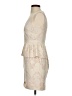 BCBGMAXAZRIA Ivory Cocktail Dress Size 2 - photo 5