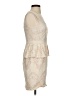 BCBGMAXAZRIA Ivory Cocktail Dress Size 2 - photo 4