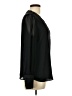 Express 100% Polyester Black Long Sleeve Blouse Size L - photo 4