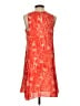 Krimson Klover 100% Polyester Paisley Orange Cocktail Dress Size XS - photo 2