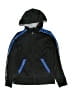 AND1 100% Polyester Black Zip Up Hoodie Size 10 - 12 - photo 1
