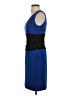 Ann Taylor Color Block Blue Cocktail Dress Size S - photo 5