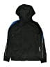 AND1 100% Polyester Black Zip Up Hoodie Size 10 - 12 - photo 2