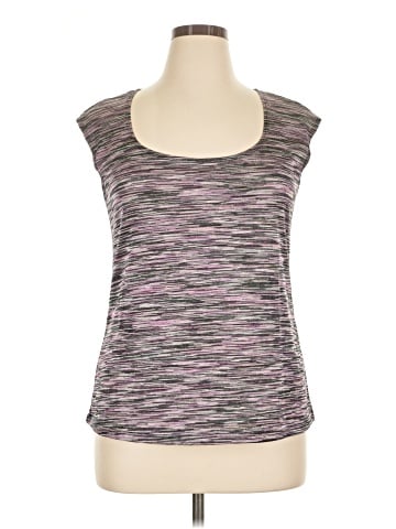 Aqua Blues Short Sleeve Top (view 1)