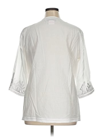 Gretchen Scott Designs 3/4 Sleeve Blouse (view 2)