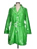 Frances Valentine 100% Polyester Green Raincoat Size L - photo 1