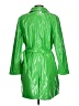 Frances Valentine 100% Polyester Green Raincoat Size L - photo 2