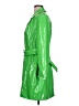Frances Valentine 100% Polyester Green Raincoat Size L - photo 5