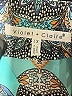 Violet & Claire 100% Polyester Paisley Teal 3/4 Sleeve Blouse Size 1X - photo 7