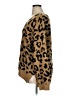 TCEC Animal Print Brown Pullover Sweater Size 1X (estimated) - photo 5