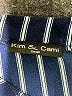 Kim & Cami Stripes Black Sleeveless Blouse Size S - photo 7