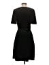 Draper James Solid Black Casual Dress Size S - photo 2