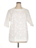 Unbranded 100% Polyester Ivory 3/4 Sleeve Blouse Size 1X - photo 1