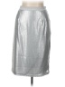 Shabby Apple 100% Nylon Metallic Silver Formal Skirt Size 10 - 12 - photo 1
