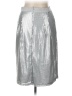 Shabby Apple 100% Nylon Metallic Silver Formal Skirt Size 10 - 12 - photo 2