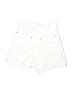Zara Solid White Shorts Size 2 - photo 2